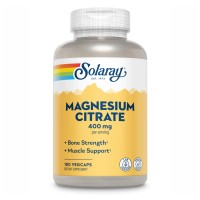 Magnesium Citrate 400mg - 180 vcaps (Повреждена банка)