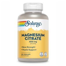 Magnesium Citrate 400mg - 180 vcaps (Повреждена банка)