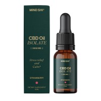 CBD Oil Isolate 2000 mg Strawberry - 10 ml