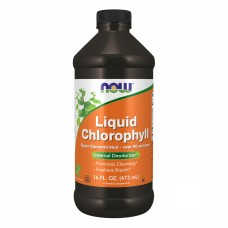 Chlorophyll Liquid Mint - 16 oz Now Foods