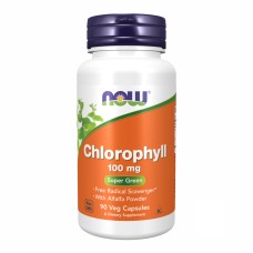 Chlorophyll 100 mg - 90 vcaps Now Foods