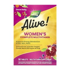 Alive!® Women's Complete Multivitamin - 50 tabs Nature's Way