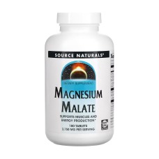 Magnesium Malate 1250mg - 90 tabs Source Naturals