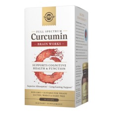 Full Spectrum Curcumin Brain Works - 90 Licaps (До 02.25) Solgar