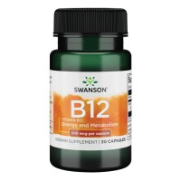 Vitamin B-12 500mcg - 30caps (Пошкоджена банка)