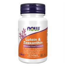 Lutein & Zeazanthin - 60 sgels Now Foods