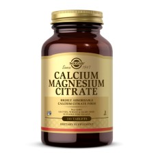 Calcium Magnesium Citrate - 100 tabs Solgar