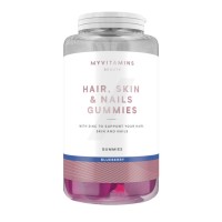 Hair Skin and Nails Gummies - 60 Gummies Blueberry