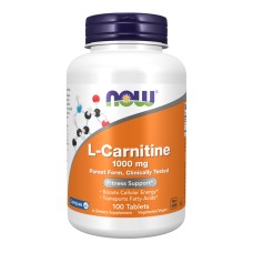 Carnitine Tartrate 1000mg - 100 tabs Now Foods