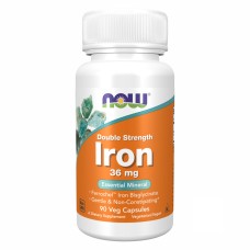 Iron 36mg Ferrochel - 90 vcaps (Повреждена банка)