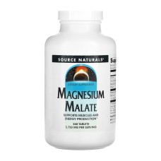 Magnesium Malate 1250mg - 360 tabs Source Naturals