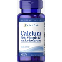 Calcium Carbonate 600 mg + Vitamin D 125 IU - 60 Caplets