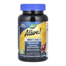 Alive!® Men's 50+ Gummy - 75 gummies Nature's Way