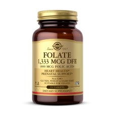 Folic Acid 800 mcg - 250 tabs Solgar