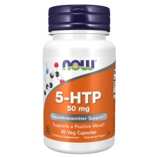 5-HTP 50mg - 30 vcaps Now Foods