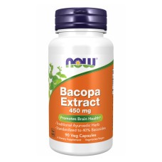 Bacopa Extract 450 mg - 90 vcaps Now Foods