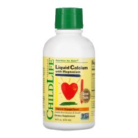 Calcium with Magnesium Liquid - 473 ml Orange ChildLife Essentials
