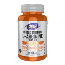 Arginine 1000mg - 60 tabs Now Foods