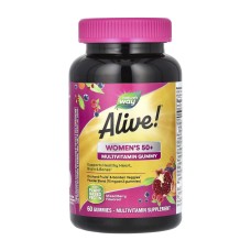 Alive!® Womens 50+ Multi Gummy - 60 gummies Nature's Way