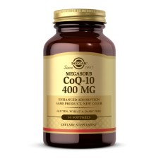 CoQ10 400mg MegSorb - 60 softgels Solgar