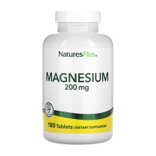 Magnesium 200mg - 180 tabs Nature's Plus