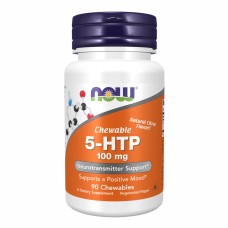 5-HTP 100mg Chewable Lozenges - 90 tabs Now Foods