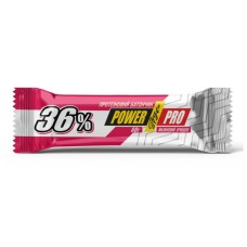 Protein Bar 36% - 20х60g Raspberry Crushon Power Pro