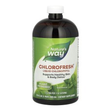 Chlorofresh® Liquid - 16 oz Mint (Повреждена банка) Nature's Way