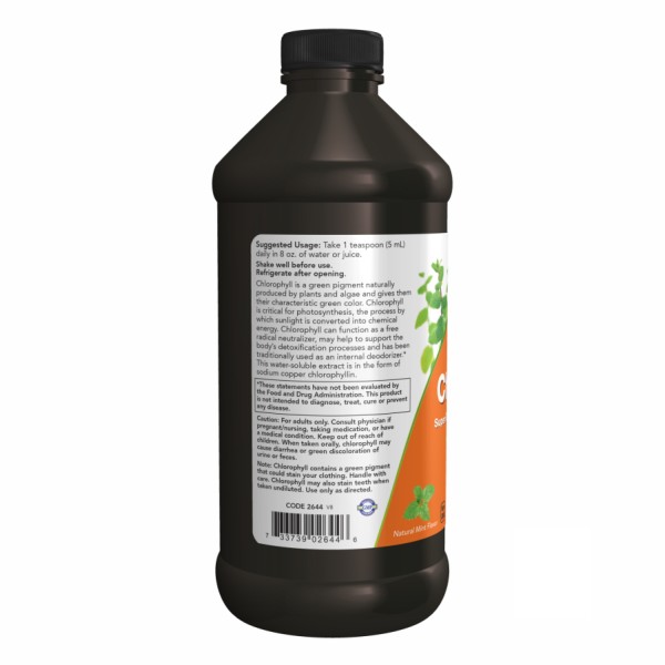 Chlorophyll Liquid Mint - 16 oz (Пошкоджена банка) Chlorophyll Liquid Mint - 16 oz (Пошкоджена банка)