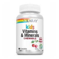 Children's Vitamins & Minerals Chewable - 60 vcaps Black Cherry