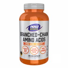 Branched-Chain Amino Acids - 240 vcaps Now Foods