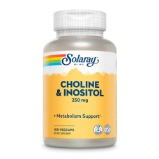 Choline & Inositol  - 100 vcaps Solaray