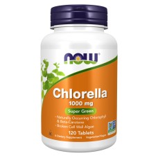 Chlorella 1000mg - 120 tabs Now Foods