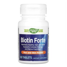 Biotin Forte 5 mg - 60 tabs Nature's Way