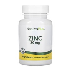 Zinc 30mg - 90 tabs Nature's Plus