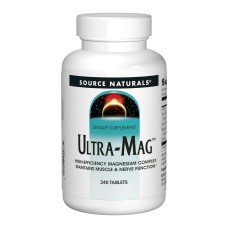 Ultra-Mag Magnesium Complex - 240 tabs (Повреждена упаковка) Source Naturals