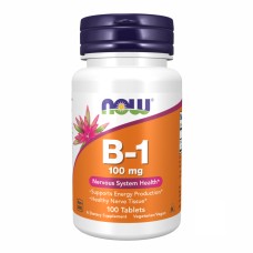 B-1 100mg - 100 tabs Now Foods