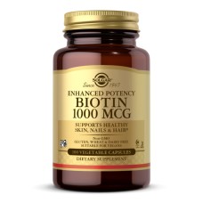 Biotin 1000 mcg - 100 vcaps Solgar