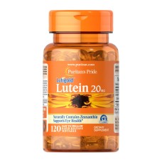 Lutein 20 mg with Zeaxanthin - 60 softgels Puritans Pride