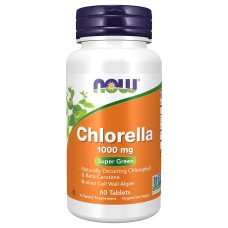 Chlorella 1000 mg - 60 Tabs Now Foods