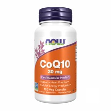 CoQ10 30mg - 120 vcaps Now Foods