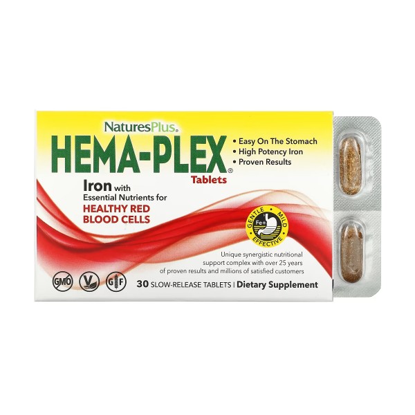 Hema-Plex - 30 tabs (blister) (Без однієї капсули)