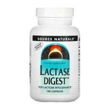 Lactase Digest 30mg - 180 caps (Повреждена банка) Source Naturals