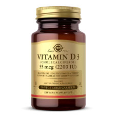 Vitamin D3 (Cholecalciferol) 55 mcg (2200 IU) - 50 vcaps