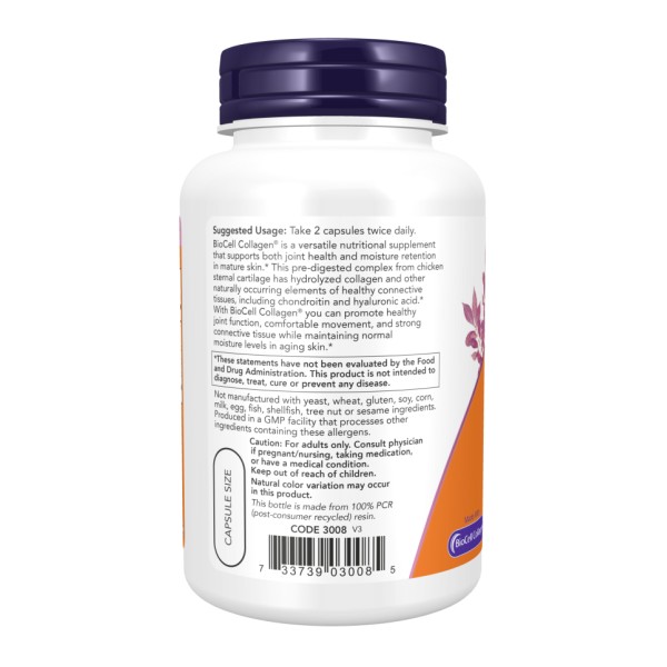 BioCell Collagen® Hydrolyzed Type II - 120 vcaps