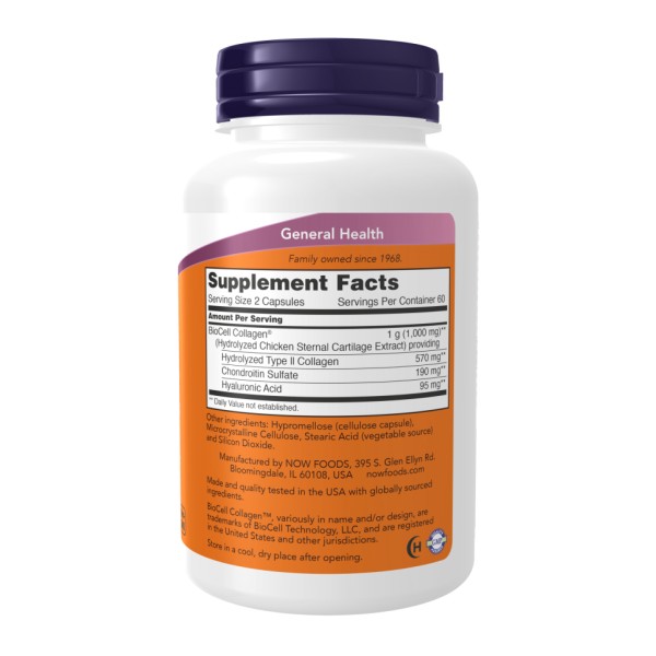 BioCell Collagen® Hydrolyzed Type II - 120 vcaps
