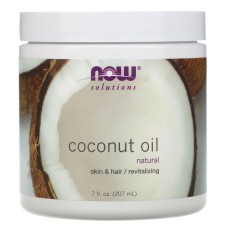 Coconut Oil - 207 ml natural Now Foods