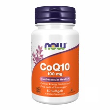 CoQ10 100mg - 50 sgels Now Foods