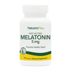 Fast Acting Melatonin 5mg - 90 tabs Nature's Plus