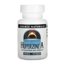 Huperzine A 100mcg - 120 tabs Source Naturals